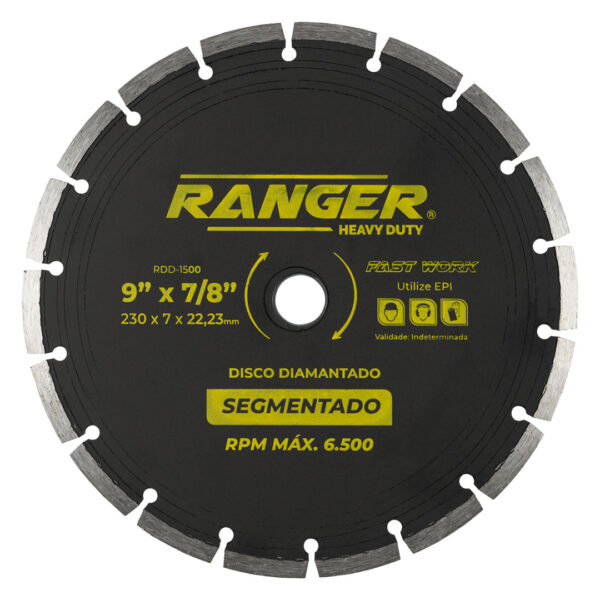DISCO DIAMANTADO SEGMENTADO (RDD-1500)
