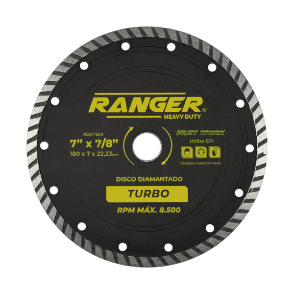 DISCO DIAMANTADO TURBO (RDD-1600)