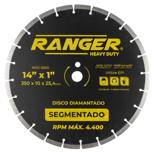 DISCO DIAMANTADO SEGMENTADO (RDD-3000)