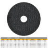 DISCO INOX CORTE EXTRA FINO (RDI-1000/1050/1800/2300/1200/1400) - Imagem 3