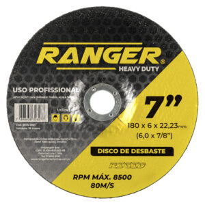 DISCO DE DESBASTE PARA AÇO (RDB-1000/1800)