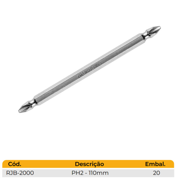 JOGO BITS PONTEIRAS PHILIPS X PHILIPS S2 (RJB-2000) - Image 3