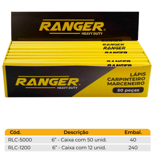 LÁPIS CARPINTEIRO (RLC-5000/1200) - Imagem 3