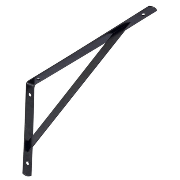 SUPORTE PARA PRATELEIRA (MÃO FRANCESA) PRETA (RMF-2001/2501/3001/4001/5001)