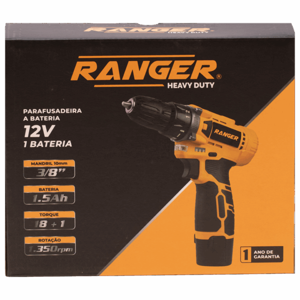 PARAFUSADEIRA 12V 1 BATERIA (RPL-0120-1) - Imagem 6