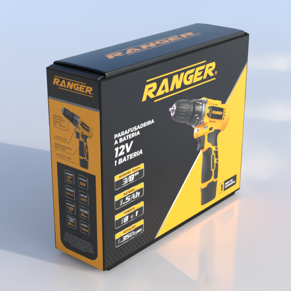 PARAFUSADEIRA 12V 1 BATERIA (RPL-0120-1) - Imagem 3