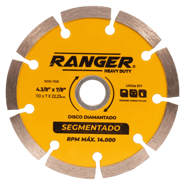 DISCO DIAMANTADO SEGMENTADO (RDD-1100)